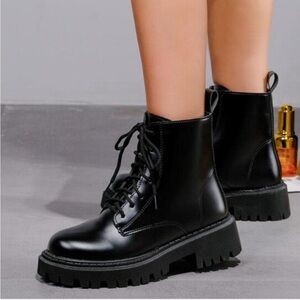 Black Combat Boots